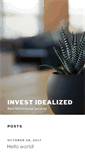 Mobile Screenshot of investidealized.com